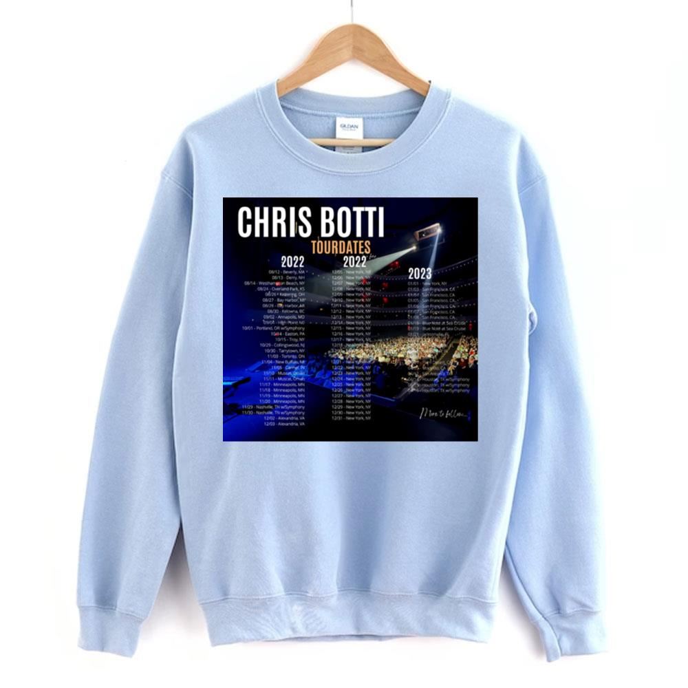 Chris Botti Tourdates 2022 2023 Limited Edition T-shirts